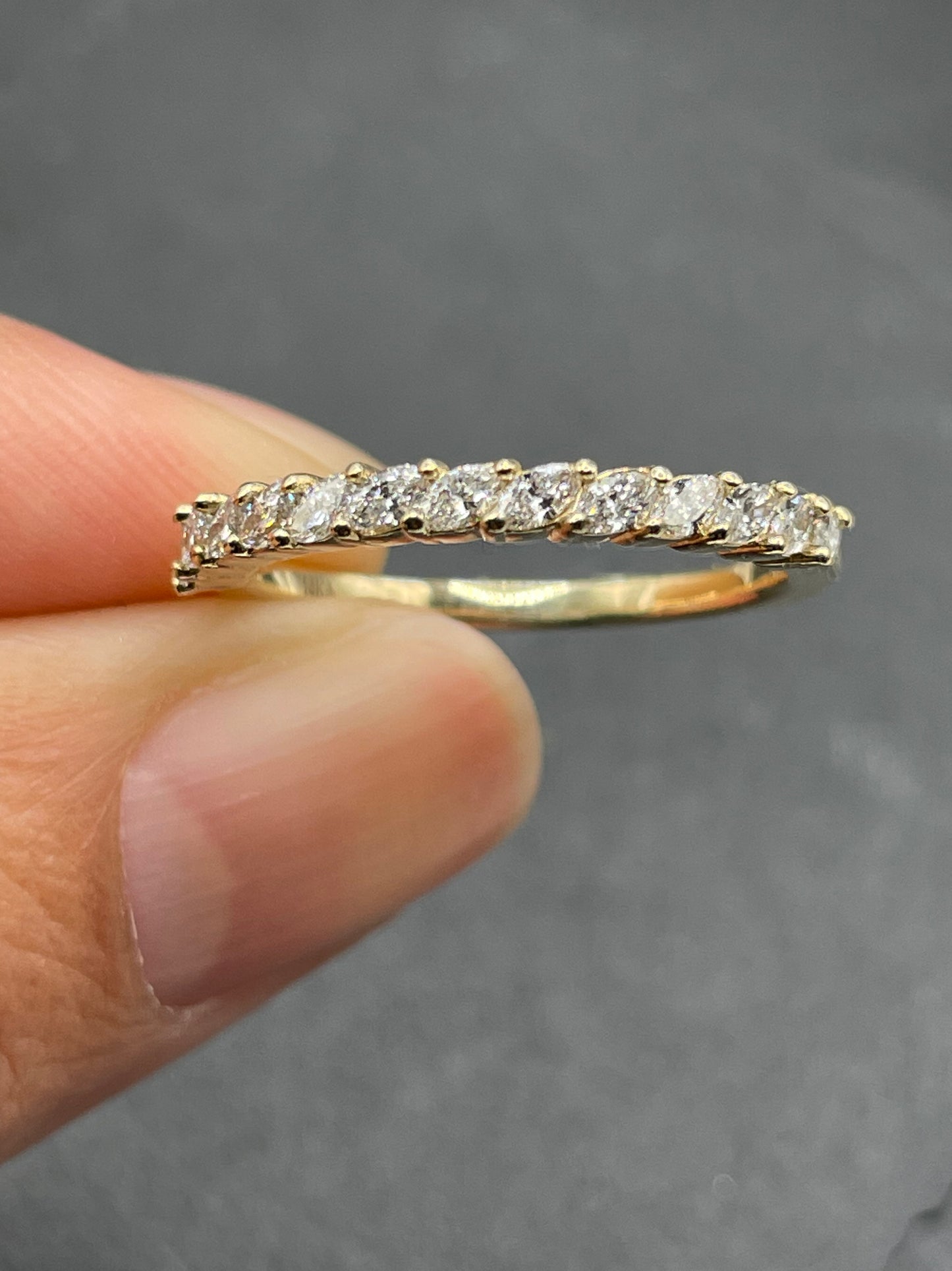 Grace Marque Cut Lab Grown Diamond Ring