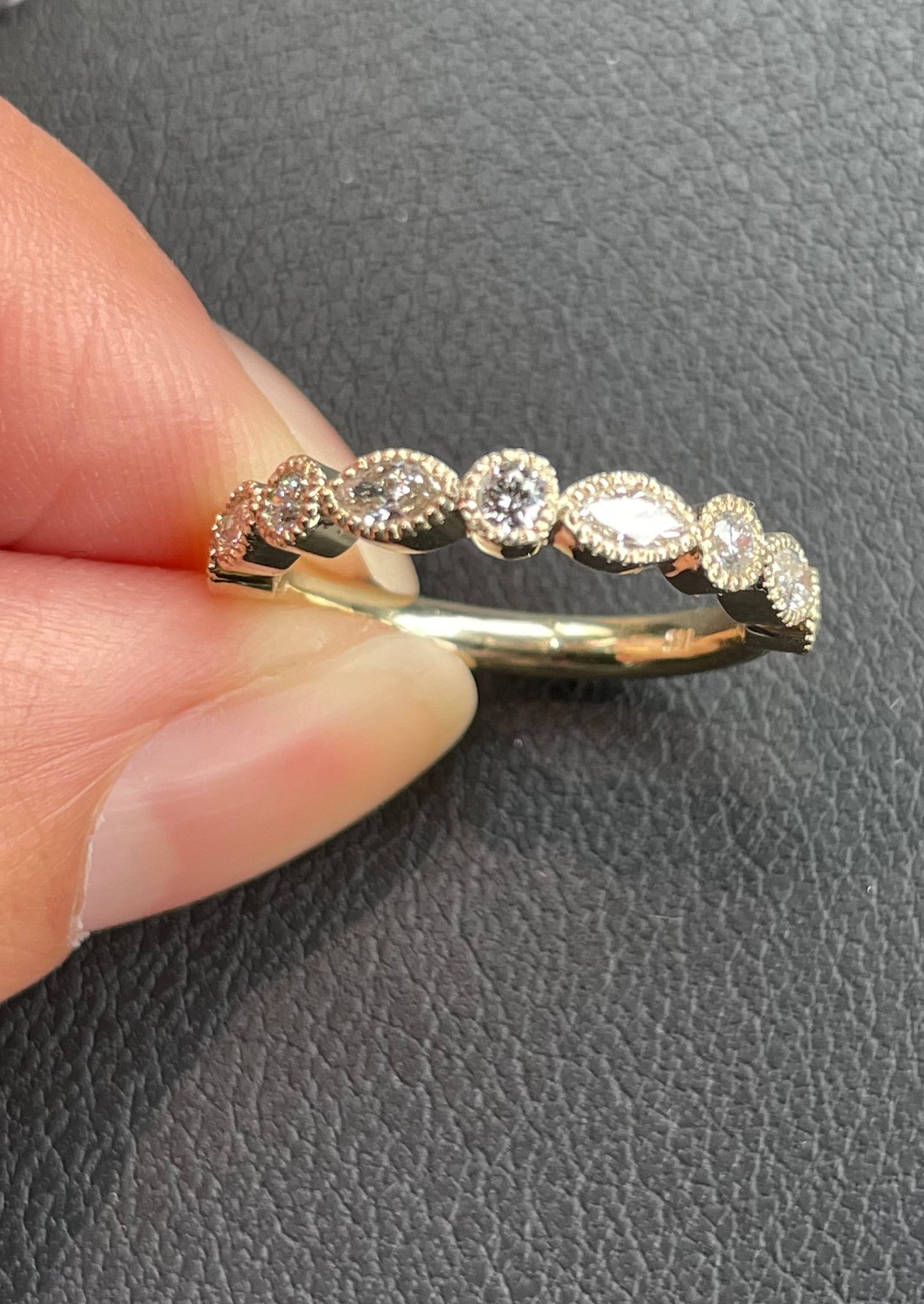 Zoe Marque and Round Cut Lab Grown Diamond Ring