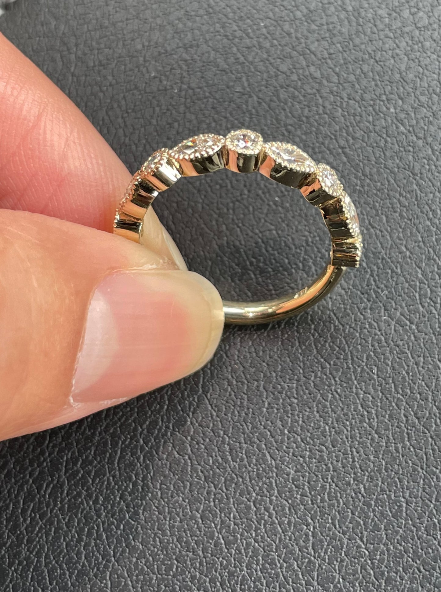 Zoe Marque and Round Cut Lab Grown Diamond Ring
